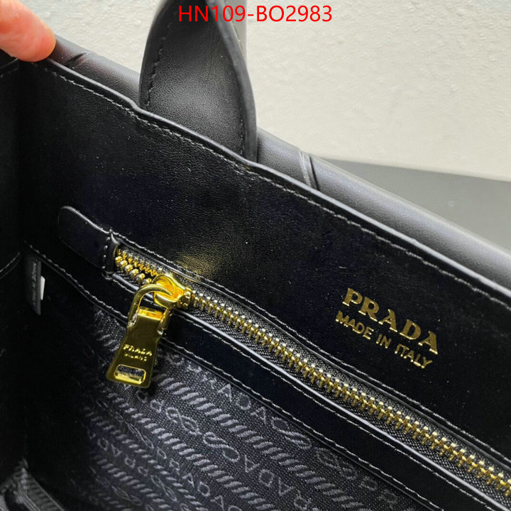 Prada Bags(4A)-Handbag-,replica 2023 perfect luxury ,ID: BO2983,$: 109USD