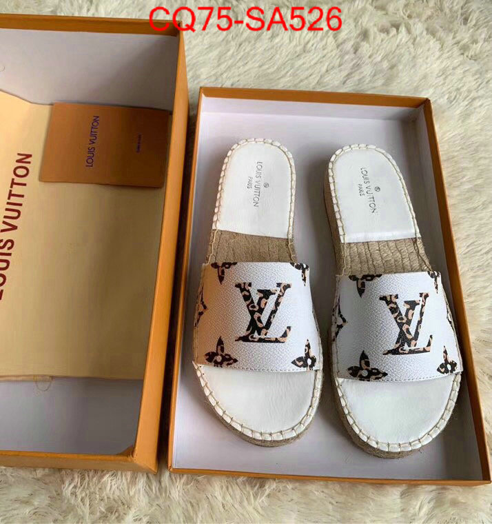 Women Shoes-LV,what 1:1 replica , ID:SA526,$:75USD