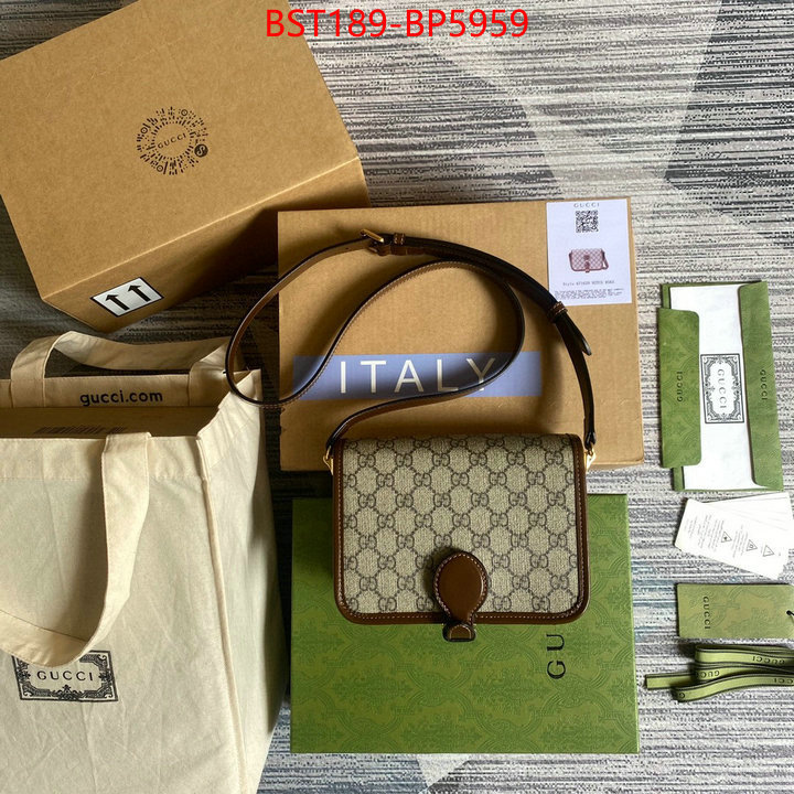 Gucci Bags(TOP)-Diagonal-,ID: BP5959,$: 189USD