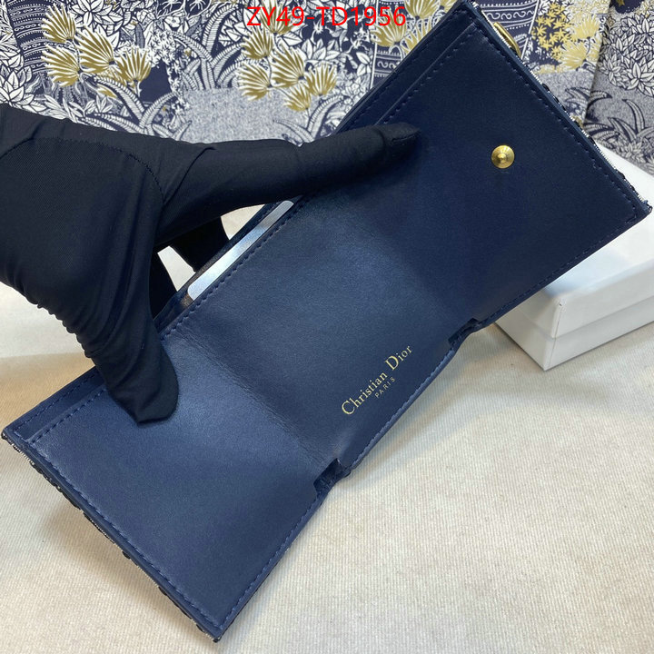 Dior Bags(4A)-Wallet-,ID: TD1956,$: 49USD