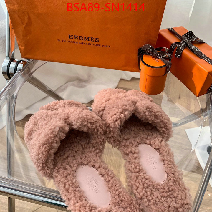 Women Shoes-Hermes,replica shop , ID: SN1414,$: 89USD