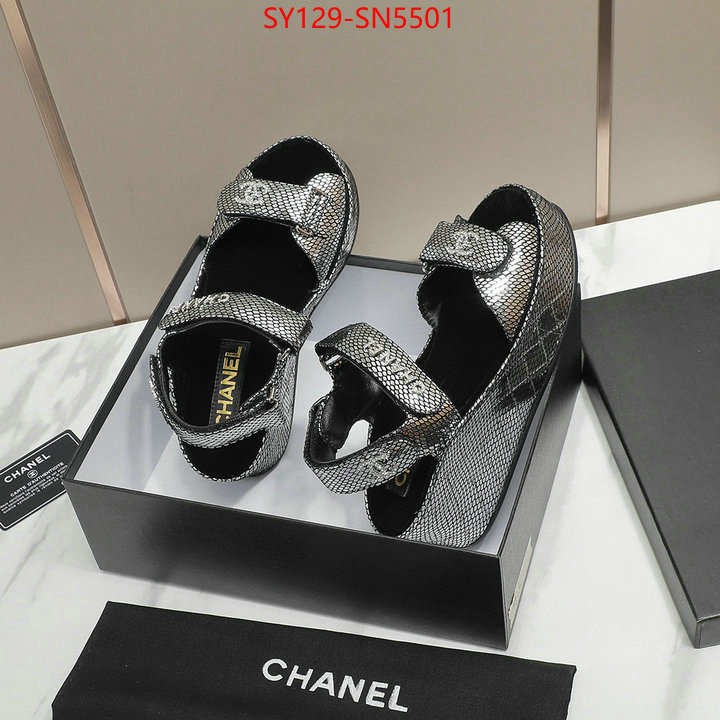 Women Shoes-Chanel,1:1 replica wholesale , ID: SN5501,$: 129USD