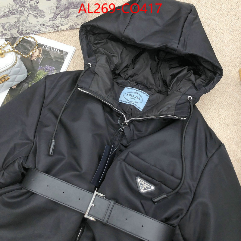 Down jacket Women-Prada,buy high-quality fake , ID: CO417,$: 269USD