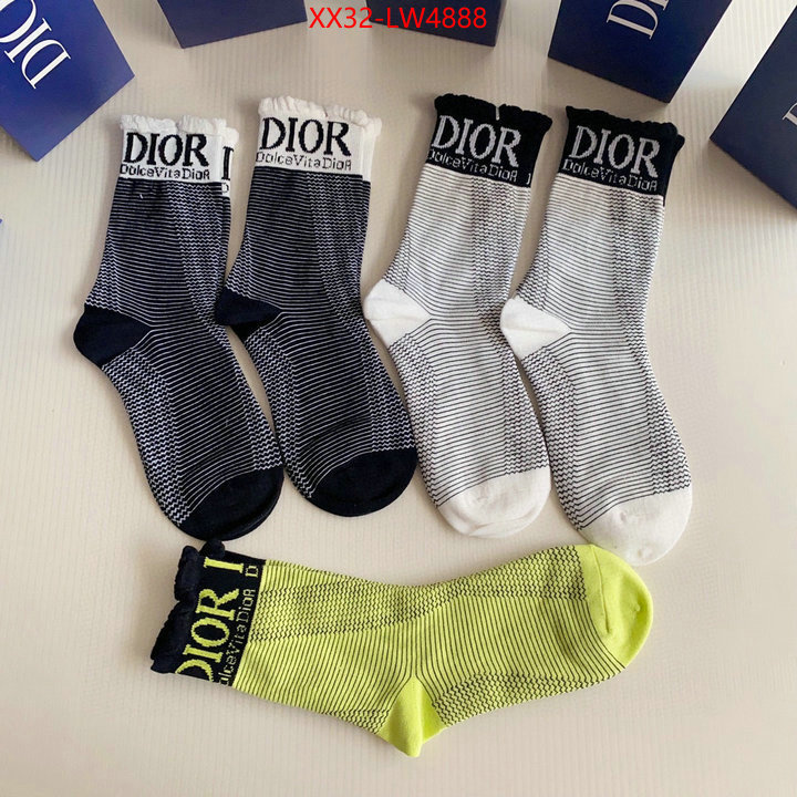 Sock-Dior,replica online , ID: LW4888,$: 32USD