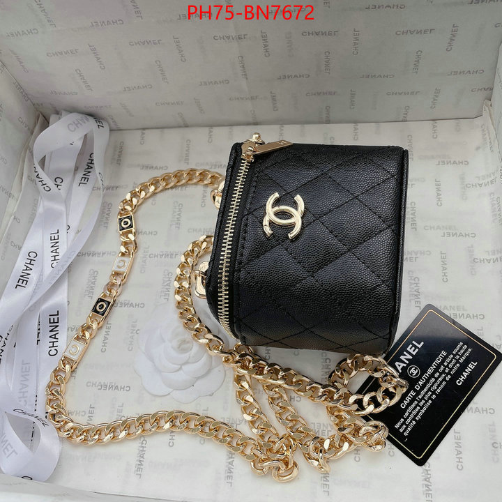 Chanel Bags(4A)-Vanity,ID: BN7672,$: 75USD