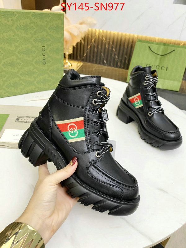 Women Shoes-Gucci,how to start selling replica , ID: SN977,$: 145USD