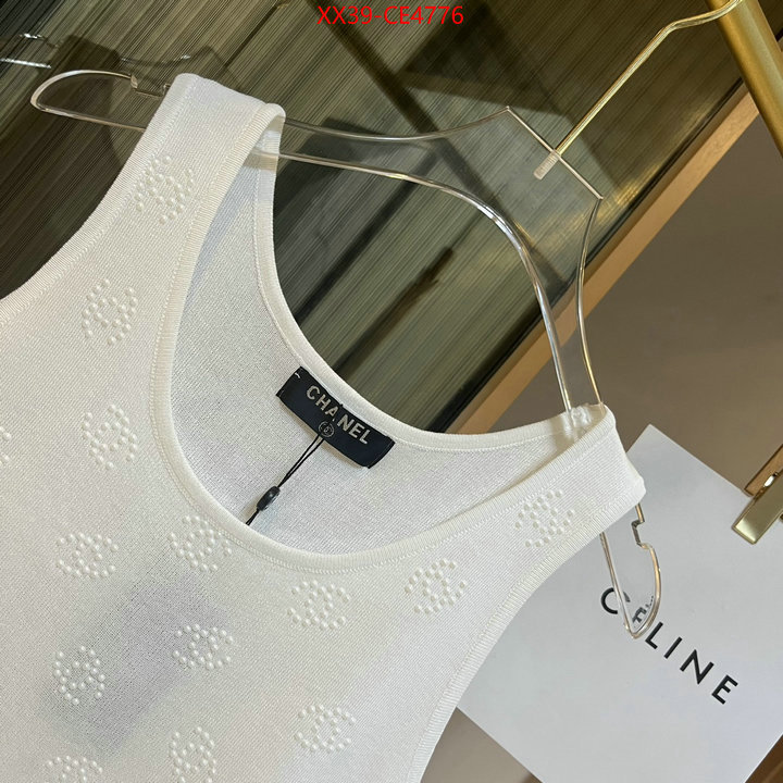 Clothing-Chanel,best quality fake , ID: CE4776,$: 39USD