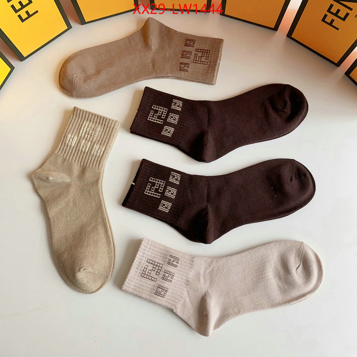 Sock-Fendi,replica shop ,are you looking for , ID: LW1444,$: 29USD