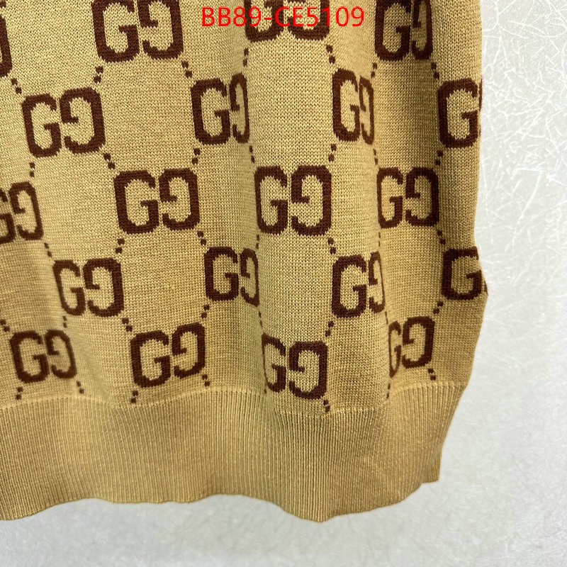 Clothing-Gucci,top quality replica , ID: CE5109,$: 89USD