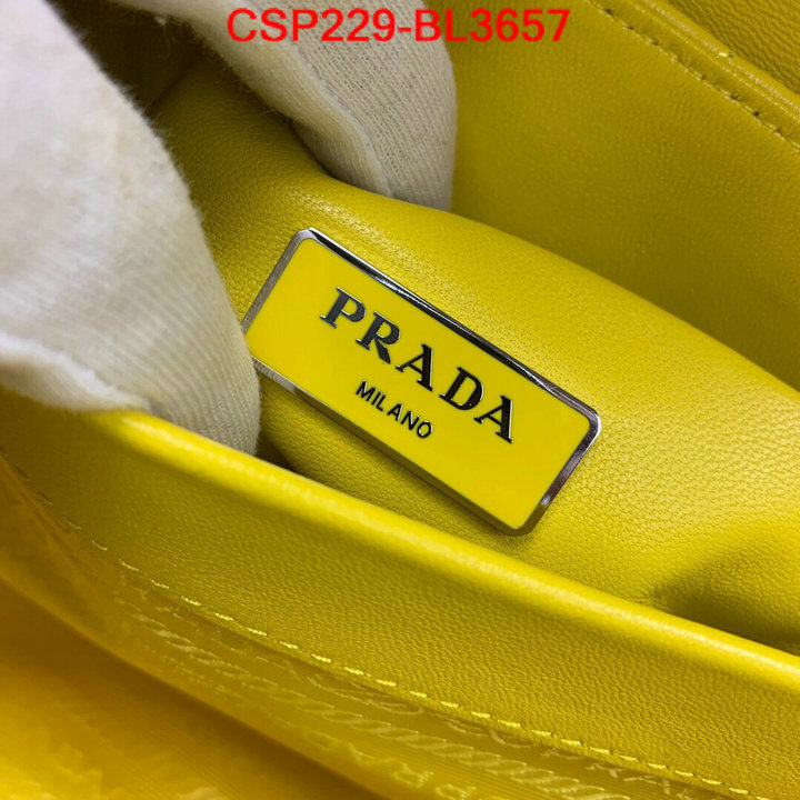 Prada Bags(TOP)-Diagonal-,ID: BL3657,$: 229USD