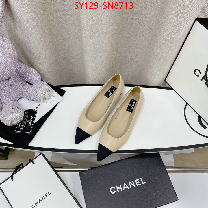 Women Shoes-Chanel,website to buy replica , ID: SN8713,$: 129USD