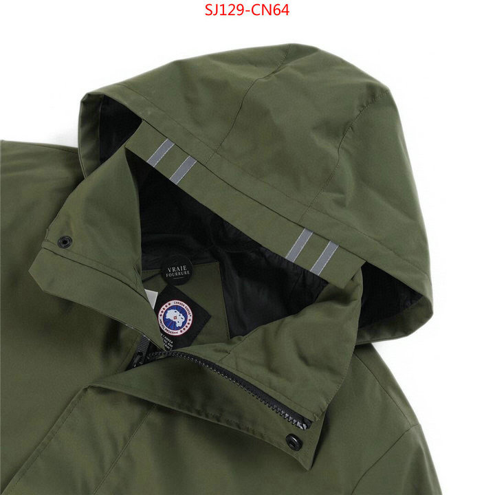 Down jacket Men-Canada Goose,top quality designer replica , ID: CN64,$: 129USD