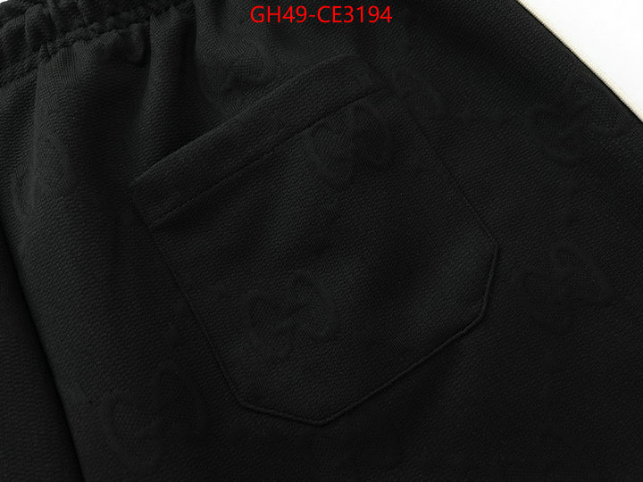 Clothing-Gucci,designer 1:1 replica , ID: CE3194,$: 49USD