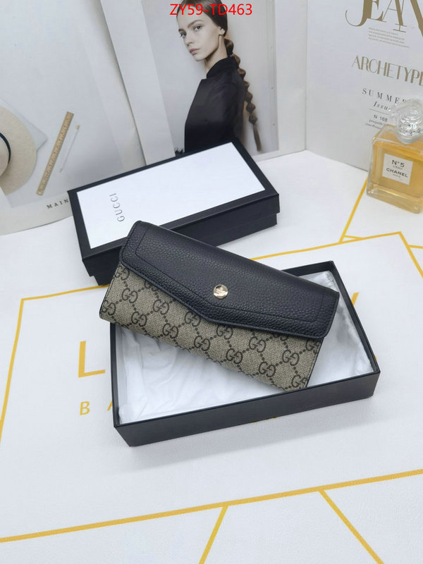 Gucci Bags(4A)-Wallet-,ID: TD463,$: 59USD