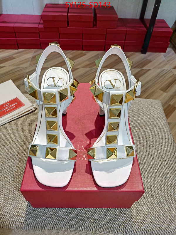 Women Shoes-Valentino,website to buy replica , ID: SD143,$: 125USD