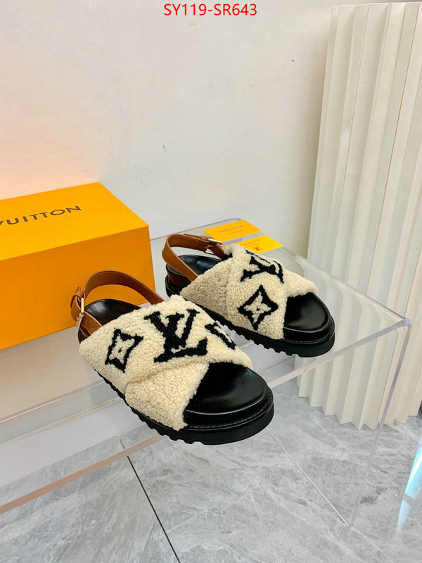 Women Shoes-LV,designer wholesale replica , ID: SR643,$: 119USD