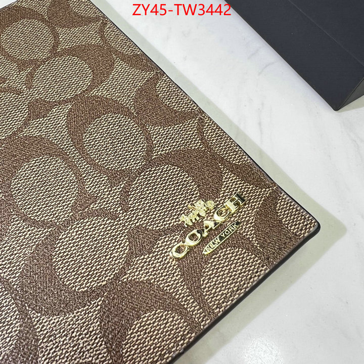 Coach Bags(4A)-Wallet,top ,ID: TW3442,$: 45USD