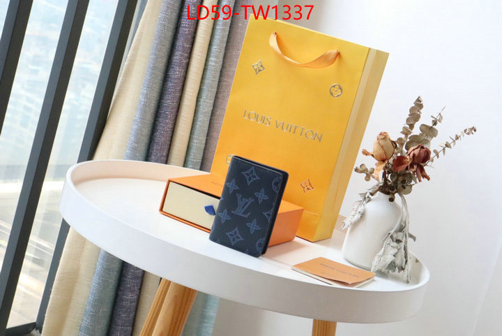 LV Bags(TOP)-Wallet,ID: TW1337,$: 59USD