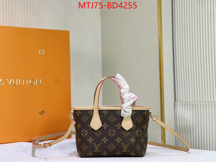 LV Bags(4A)-Handbag Collection-,designer ,ID: BD4255,$: 75USD