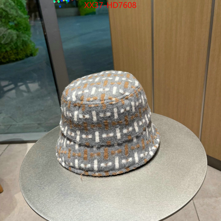 Cap (Hat)-Chanel,high quality designer , ID: HD7608,$: 37USD