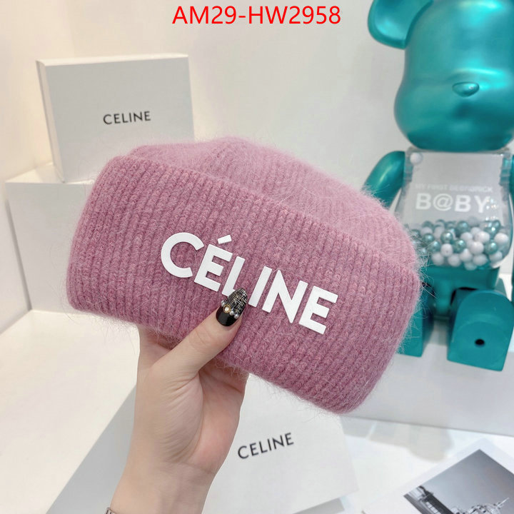 Cap (Hat)-Celine,buy first copy replica , ID: HW2958,$: 29USD