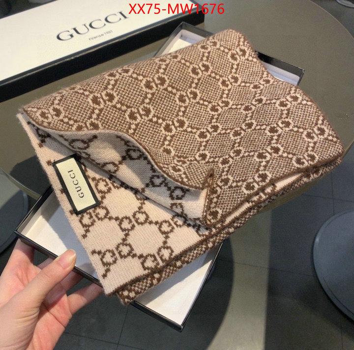 Scarf-Gucci,top fake designer , ID: MW1676,$: 75USD