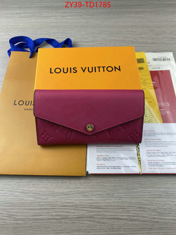 LV Bags(4A)-Wallet,ID: TD1785,$: 39USD