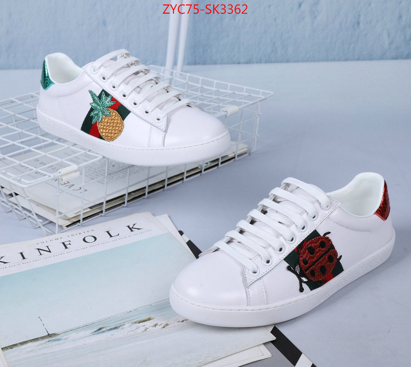 Women Shoes-Gucci,7 star quality designer replica , ID: SK3362,$:75USD