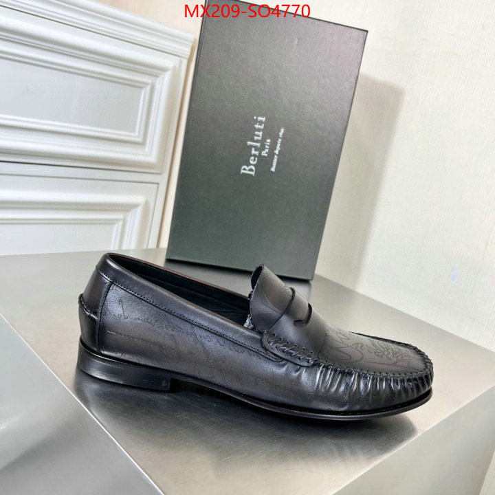 Men Shoes-Berluti,exclusive cheap , ID: SO4770,$: 209USD