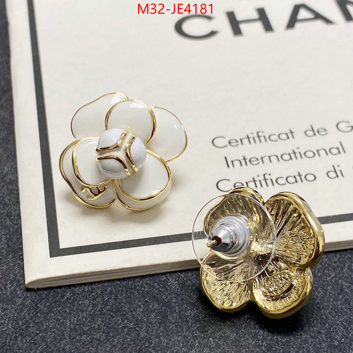 Jewelry-Chanel,where could you find a great quality designer , ID: JE4181,$: 32USD