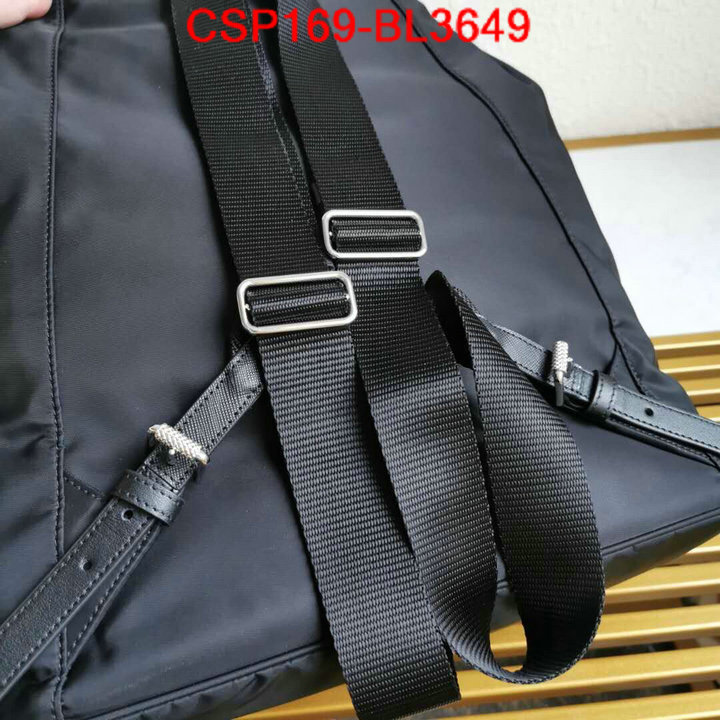 Prada Bags(TOP)-Backpack-,ID: BL3649,$: 169USD