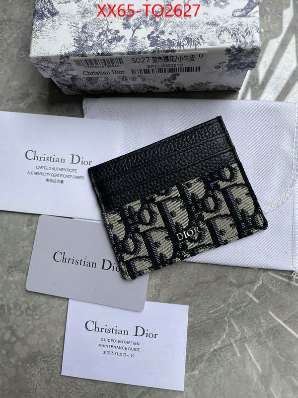 Dior Bags(TOP)-Wallet-,ID: TO2627,$: 65USD