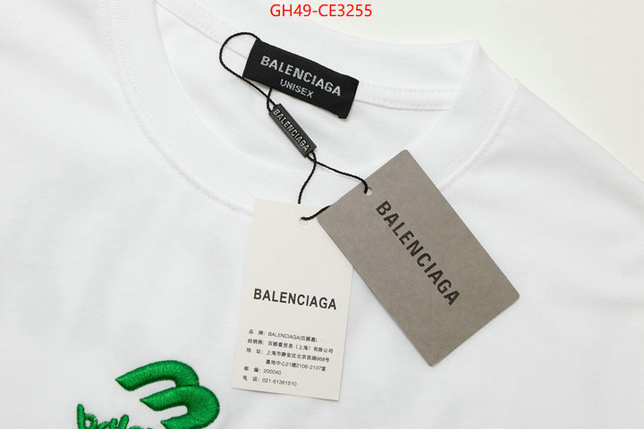 Clothing-Balenciaga,fashion designer , ID: CE3255,$: 49USD