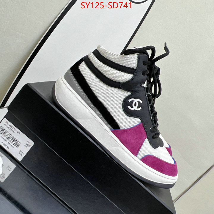 Women Shoes-Chanel,shop cheap high quality 1:1 replica , ID: SD741,$: 125USD