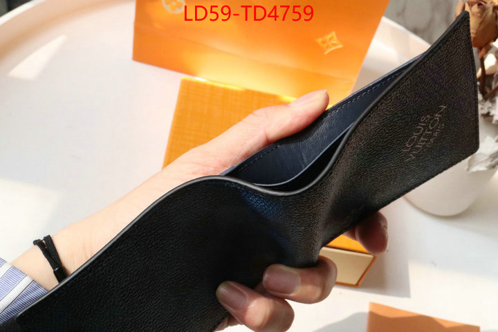 LV Bags(TOP)-Wallet,ID: TD4759,$: 59USD