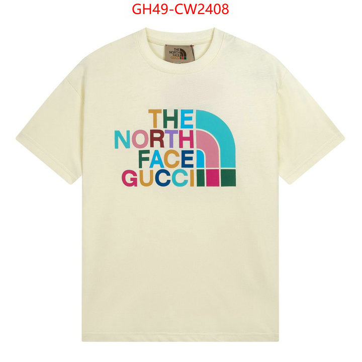 Clothing-Gucci,high quality perfect , ID: CW2408,$: 49USD