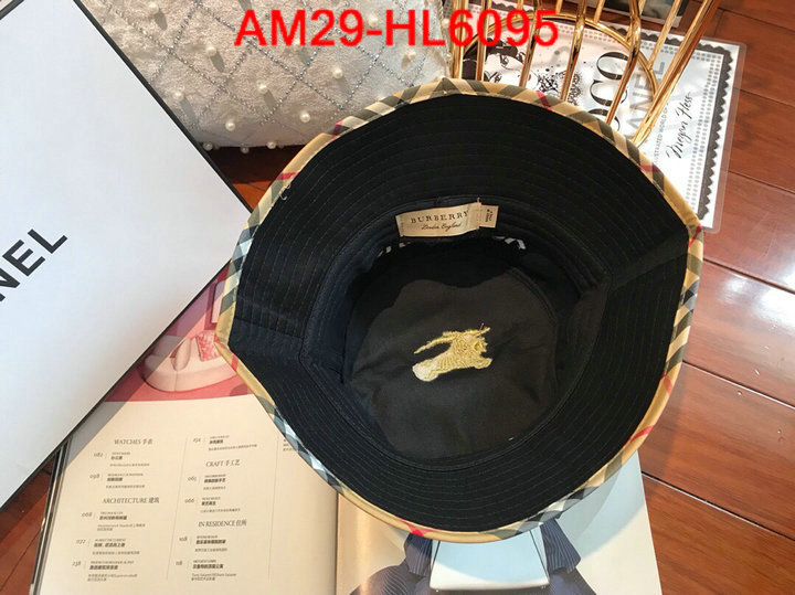 Cap (Hat)-Burberry,buy best high-quality , ID: HL6095,$: 29USD