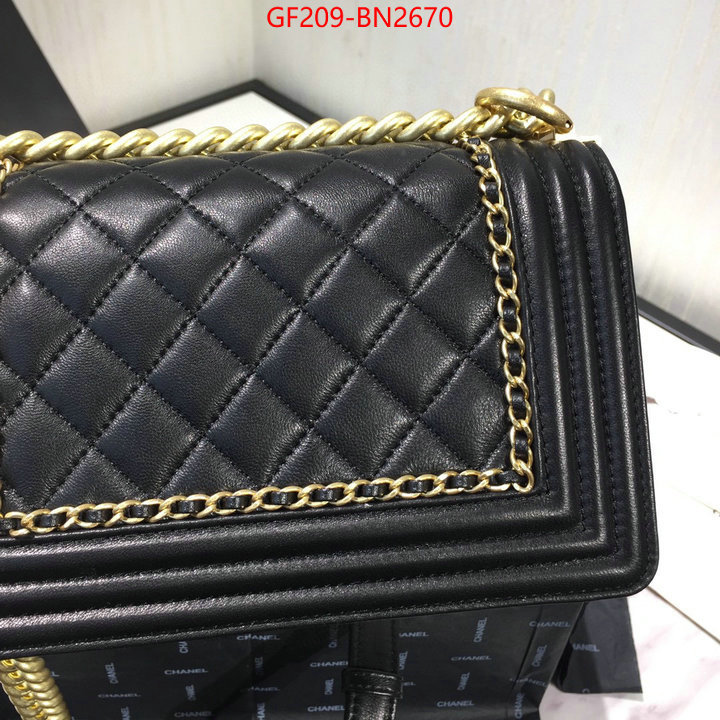 Chanel Bags(TOP)-Diagonal-,ID: BN2670,$: 209USD