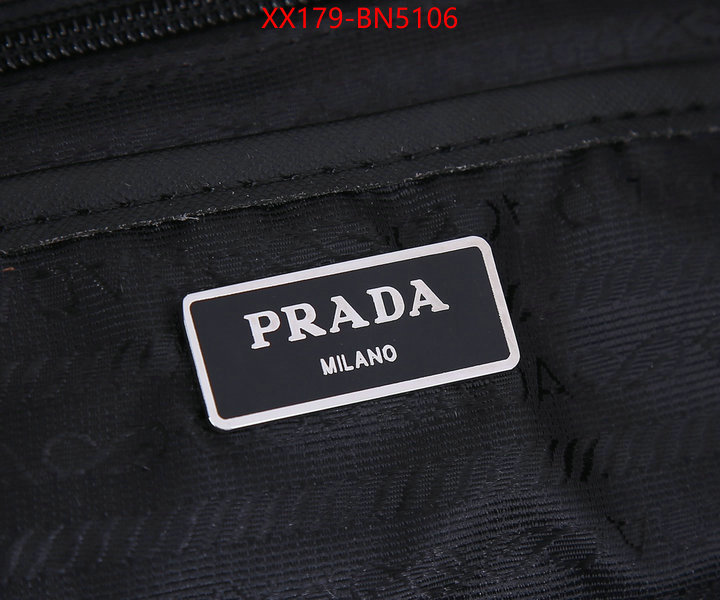 Prada Bags(TOP)-Backpack-,ID: BN5106,$: 179USD