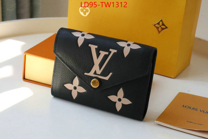 LV Bags(TOP)-Wallet,ID: TW1312,$: 95USD