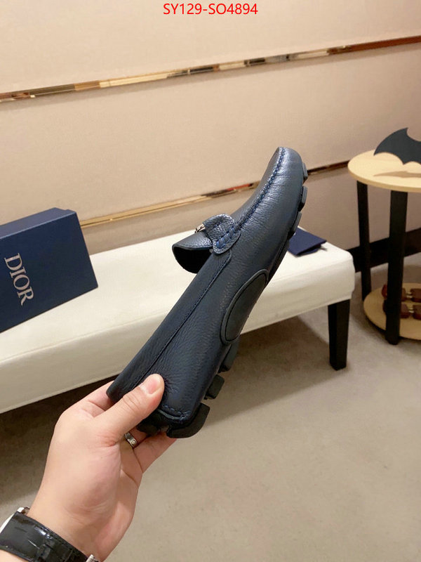 Men shoes-Dior,replica 1:1 high quality , ID: SO4894,$: 129USD