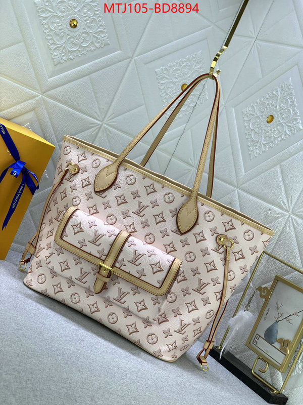 LV Bags(4A)-Neverfull-,7 star collection ,ID: BD8894,$: 105USD