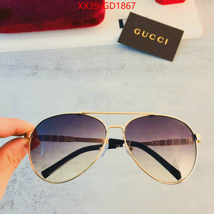 Glasses-Gucci,mirror quality , ID: GD1867,$: 39USD