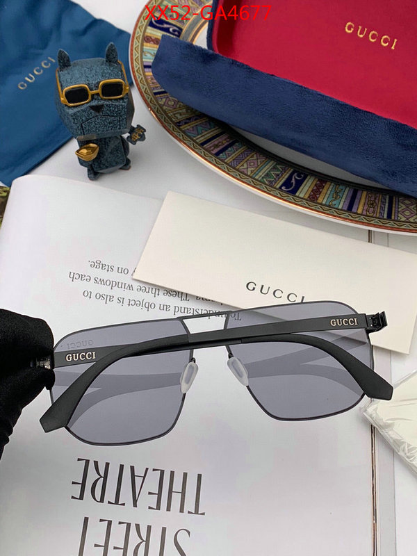 Glasses-Gucci,fake aaaaa , ID: GA4677,$: 52USD