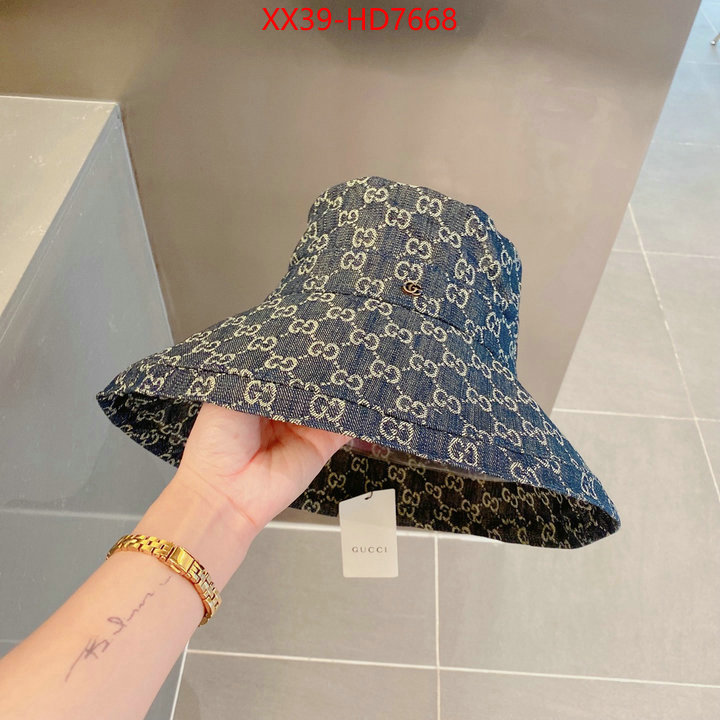 Cap (Hat)-Gucci,best knockoff , ID: HD7668,$: 39USD