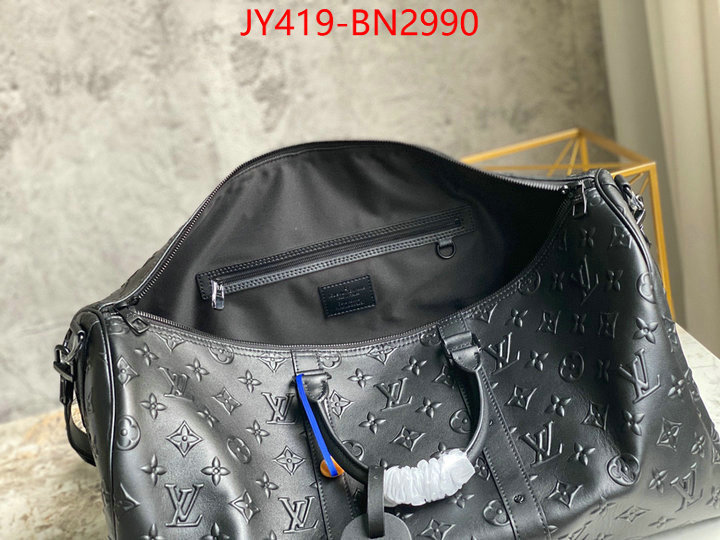 LV Bags(TOP)-Keepall BandouliRe 45-50-,ID: BN2990,$: 419USD