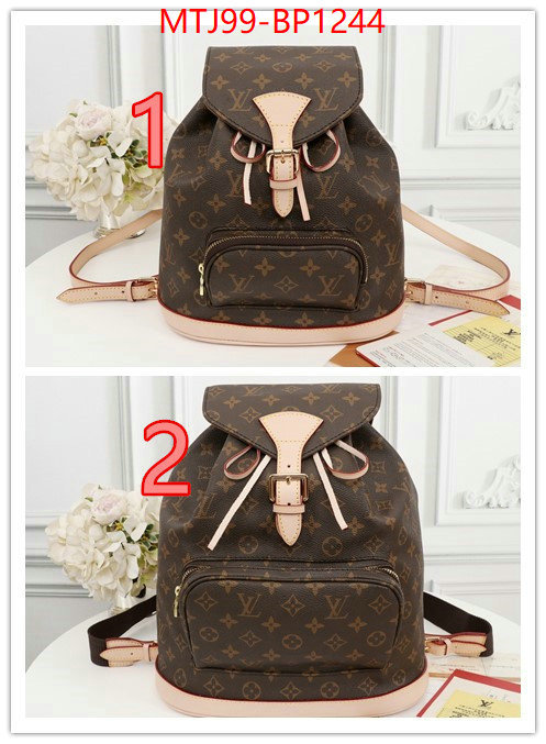 LV Bags(4A)-Backpack-,1:1 replica wholesale ,ID: BP1244,$: 99USD