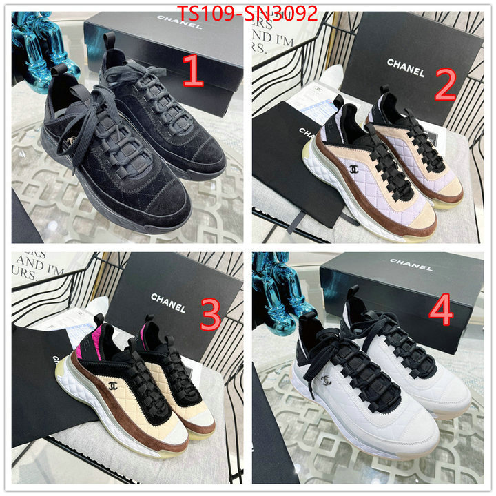 Women Shoes-Chanel,top fake designer , ID: SN3092,$: 109USD