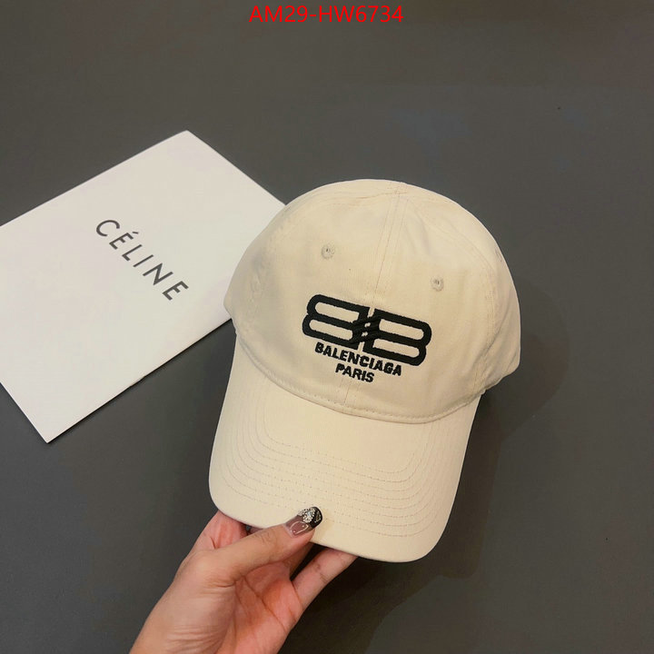 Cap (Hat)-Balenciaga,how to start selling replica , ID: HW6734,$: 29USD