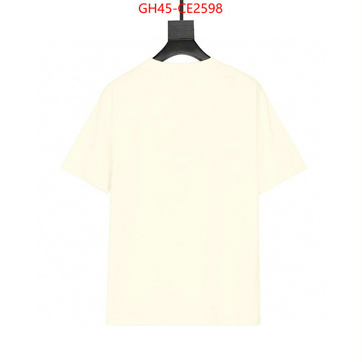 Clothing-Gucci,replica shop , ID: CE2598,$: 45USD